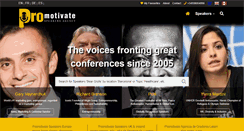 Desktop Screenshot of pro-motivate.com